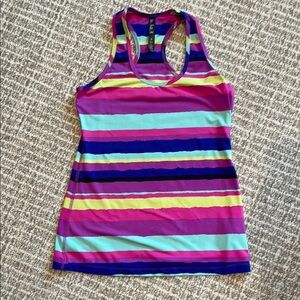 LUKKA Striped Multicolor Women's Active Wear Top